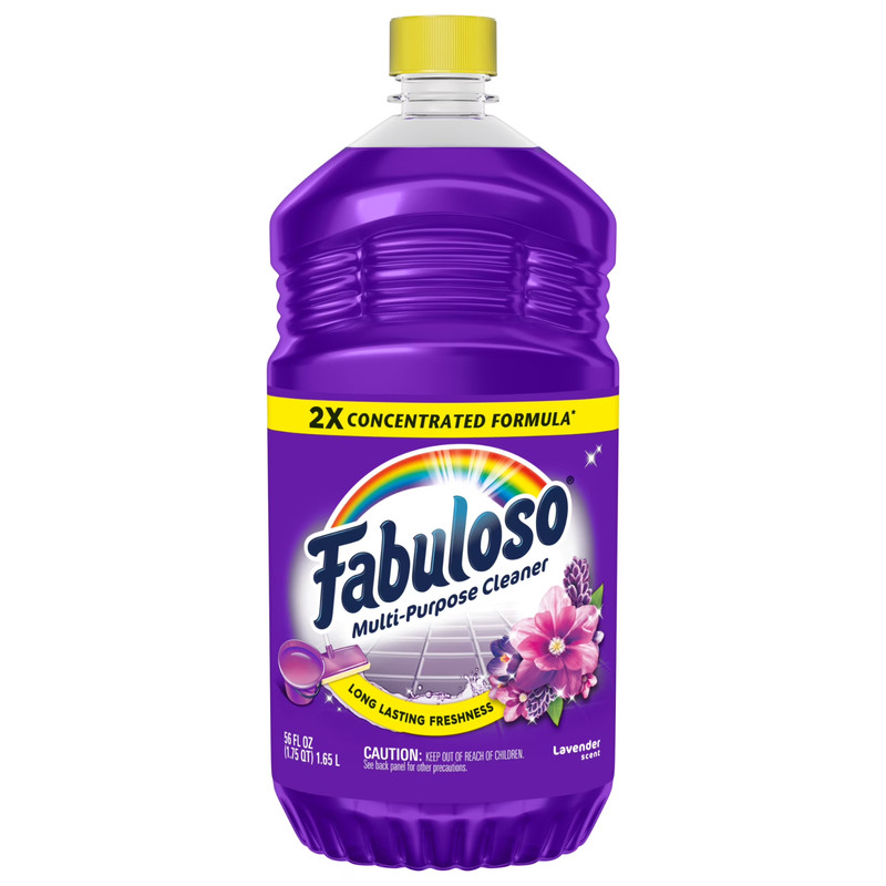 Fabuloso Multi-purpose Cleaner 2x Concentrated | Lavender | 56 Oz 2 Pack gallery