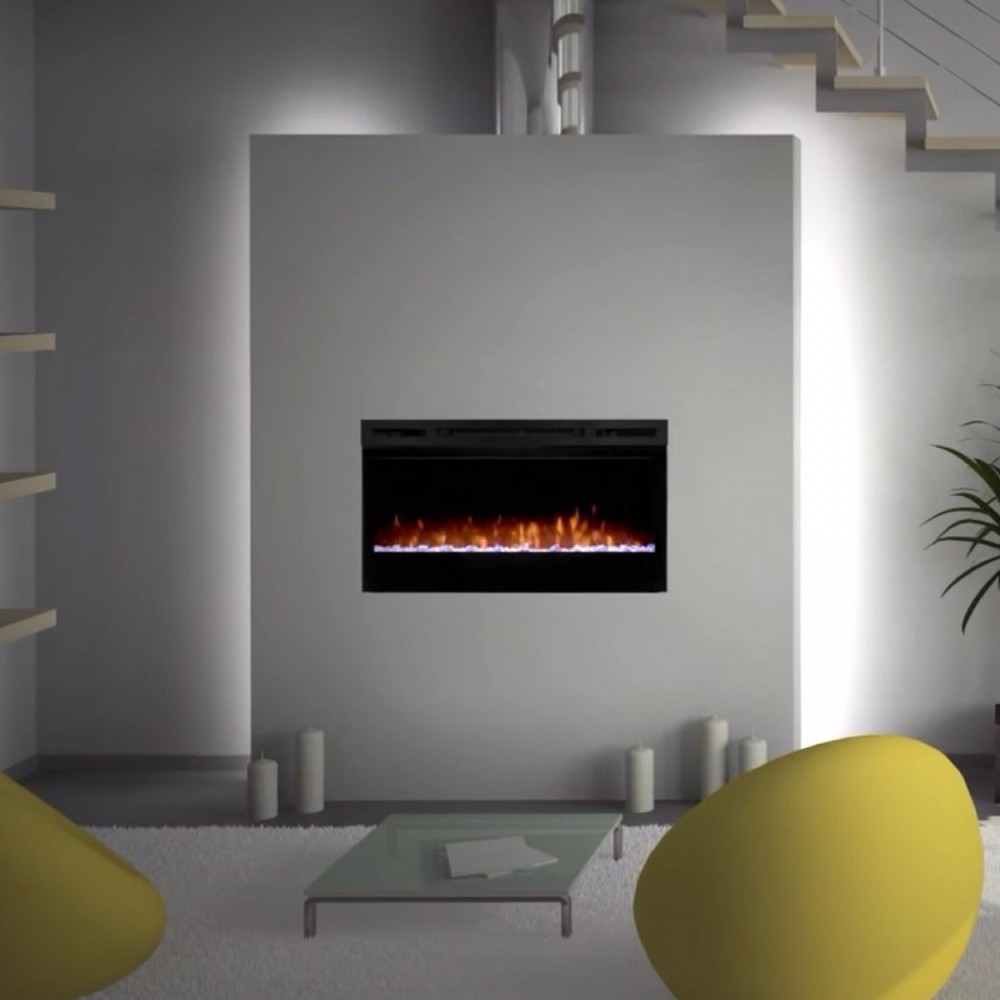 Dimplex Prism BLF3451 Modern Linear Electric Fireplace Wall-Mountable