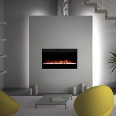 Dimplex Prism BLF3451 Modern Linear Electric Fireplace Wall-Mountable