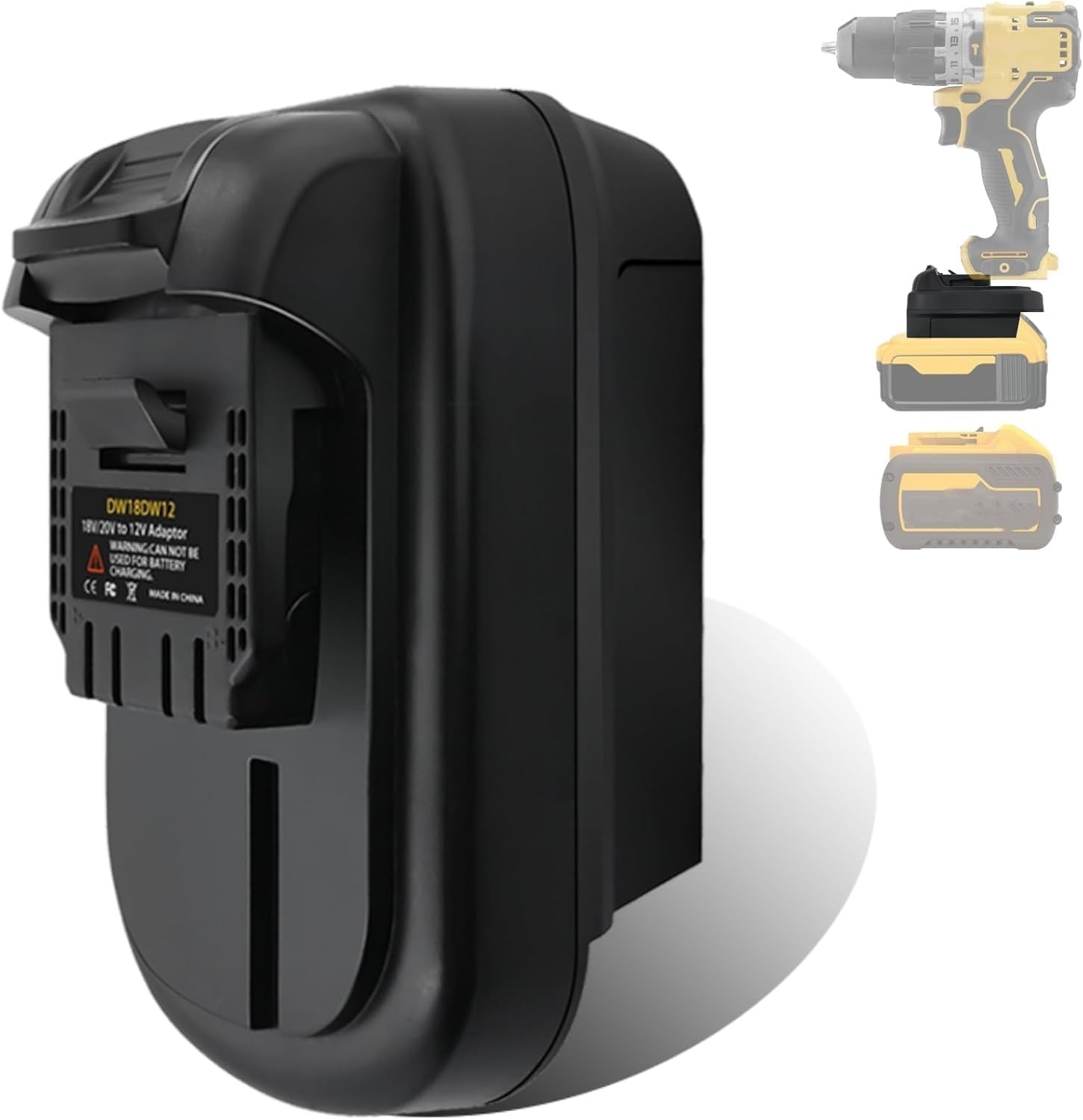 Battery Adapter for Dewalt 20V Battery Converter To for Dewalt 12V Power Tool gallery