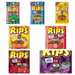 Rips Bite Size Licorice Candy 4 oz – Choose From 7 Flavors such as Mango Chili