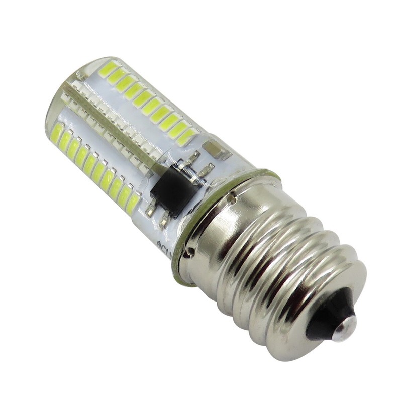 10pcs E17 Intermediate C9 LED Light 80Led Microwave Bulb 110V 120V White Lamp gallery