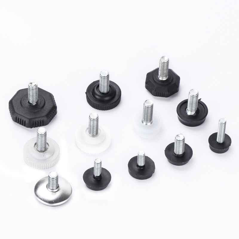 M6 M8 M10 M12 Adjustable Table Chair Feet Leveling Glide Furniture Legs Pad Mat gallery