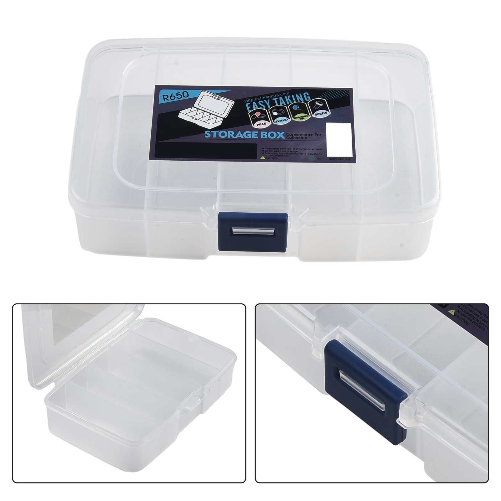 Screws Box Box Craft Organizer IC Storage Plastic Small Part Container gallery