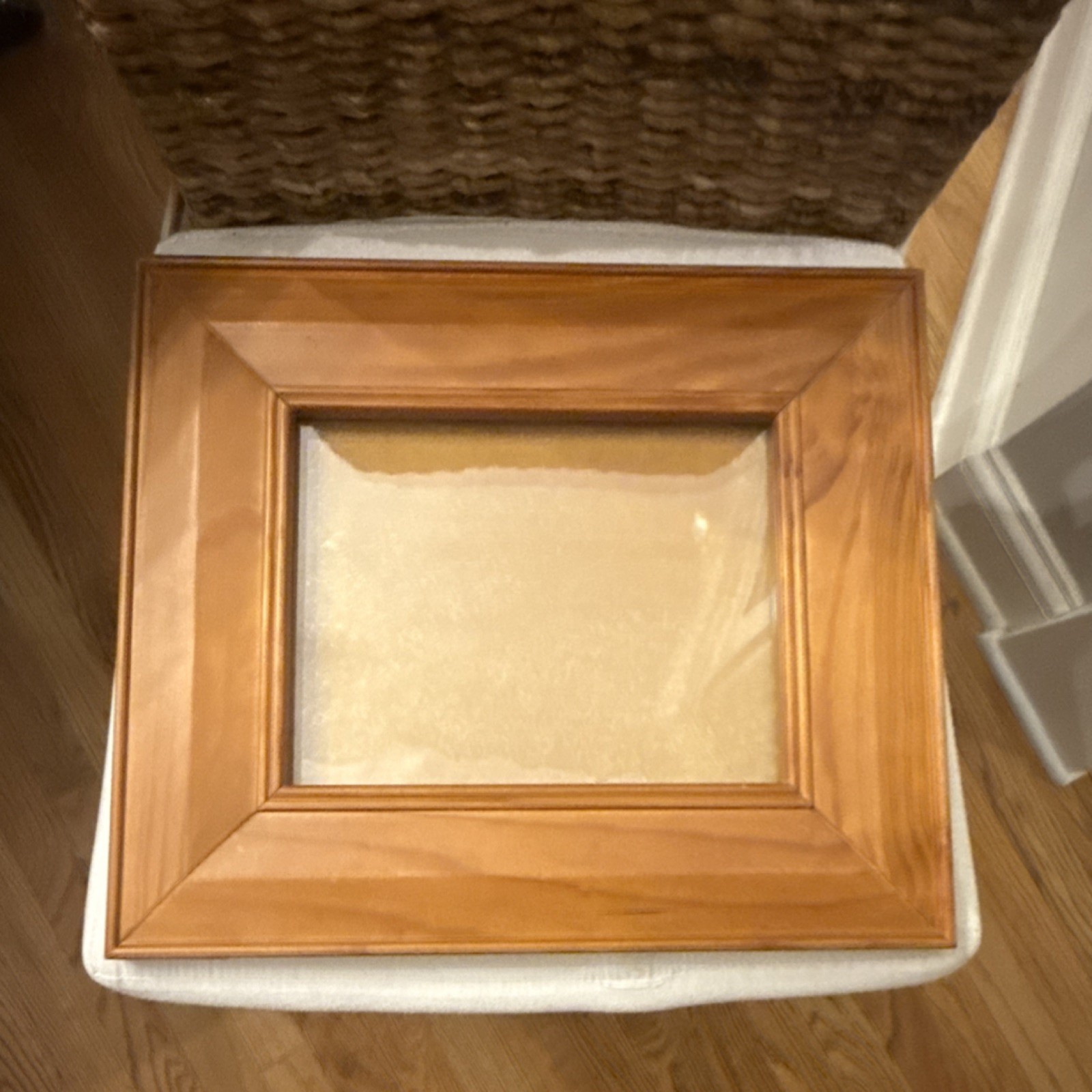 Pottery Barn Rectangular Freestanding Photo Frame Rear-Loading 1 Photo Landscape gallery
