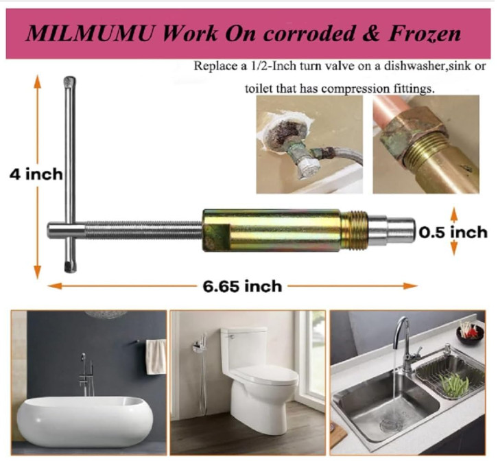 Compression Sleeve Puller Tool Pipe Nut & Ferrule Remover Plumbing Tool gallery
