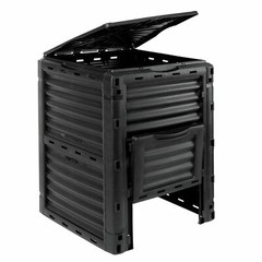 Large Capacity Compost Bin 80 Gallon Waste Grass Box Creation of Fertile Soil
