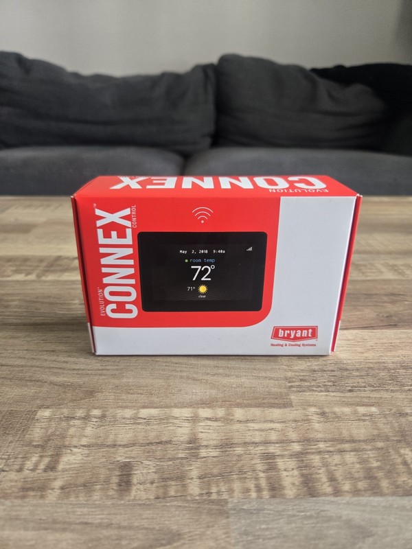 Carrier Bryant Evolution Connex Control Black, Wifi, Alexa SYSTXBBWEC01-C gallery