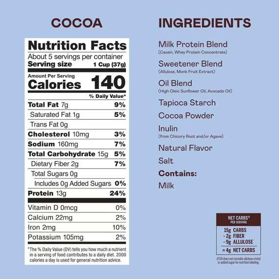 Magic Spoon Cocoa Grain-Free Breakfast Cereal, 7 oz Box (3 PACK) FREE SHIPPING gallery