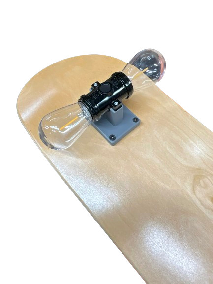 Skateboard Deck Wall Mount Lamp Lighting Kit - Easy Assembly gallery