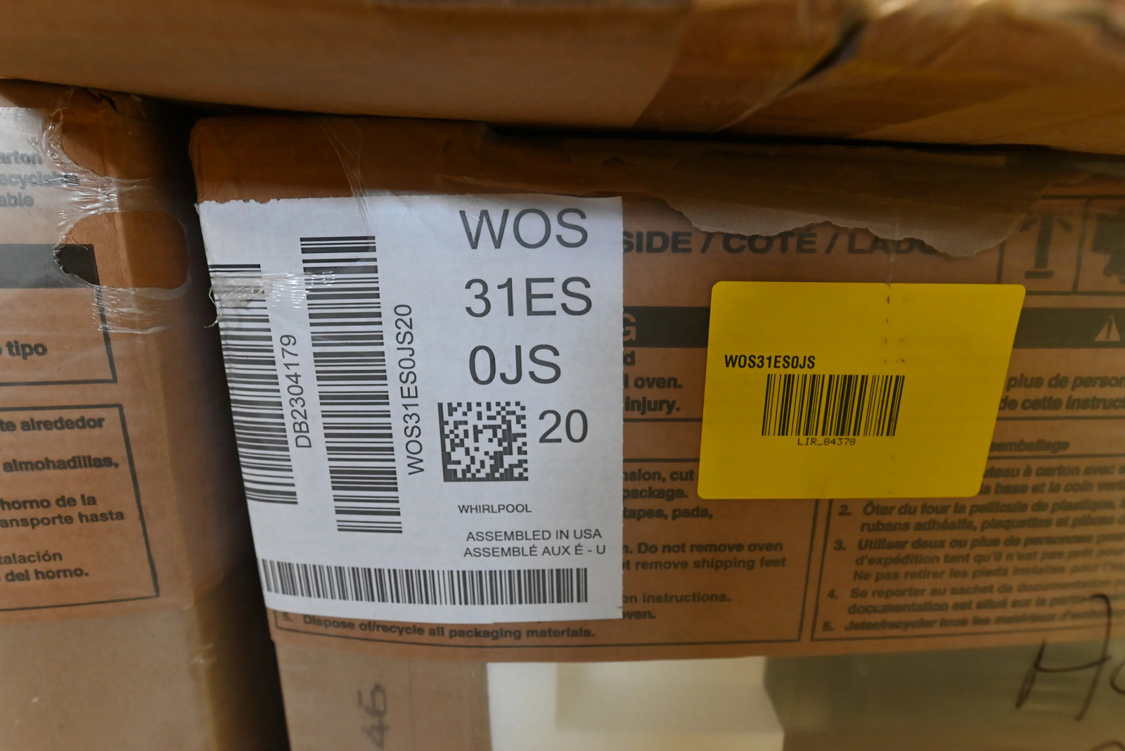 Whirlpool WOS31ES0JS 30" Stainless Steel Electric Single Wall Oven, NEW IN BOX gallery