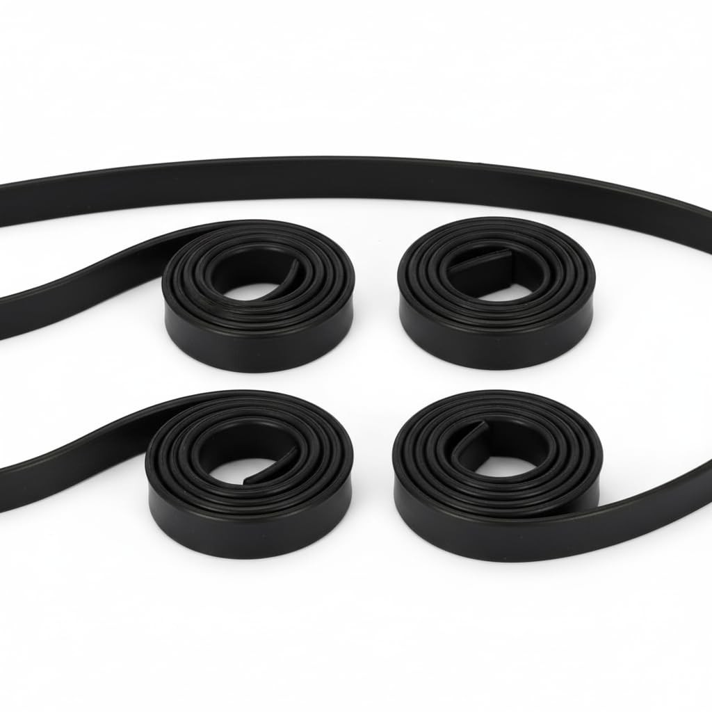 4 Rolls Silicone Squeegee Rubber Refill Blades – 3X 41 Inch & 1x 18 Inch – St... gallery