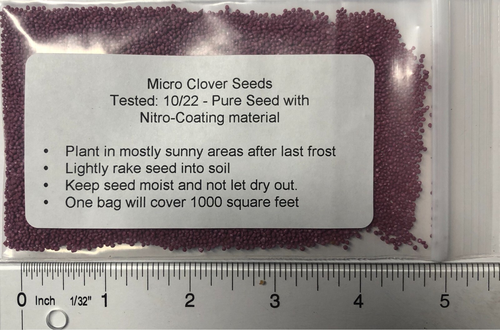 Micro clover seeds 5000-8000 seeds gallery
