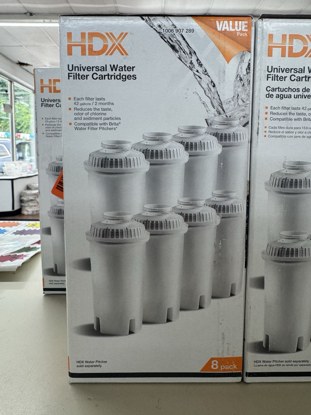 Water Pitcher Replacement Water Filter Cartridges, BPA Free (8-Pack) gallery
