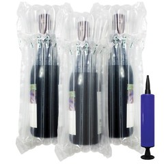 Wine Bottle Protector Bags – Inflatable Air Column Cushioning Sleeves