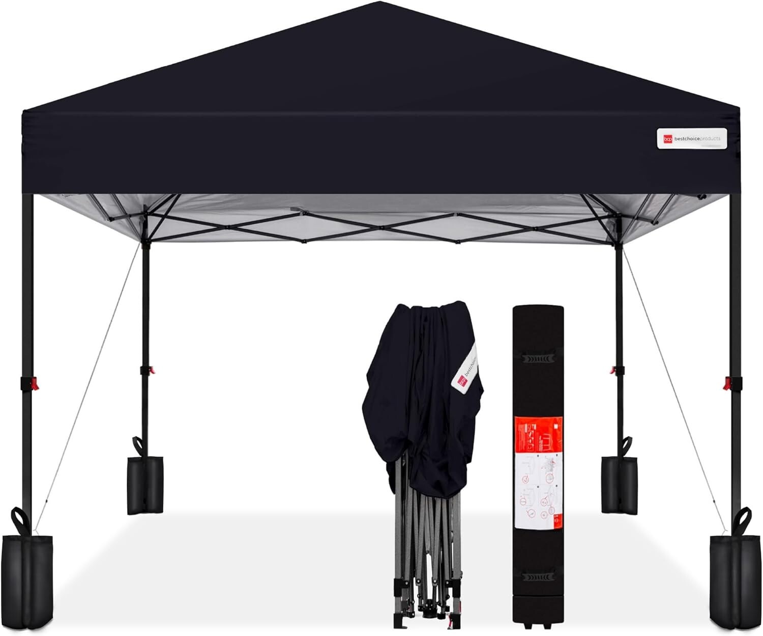 12x12ft 1-Person Setup Pop Up Canopy Tent Instant Portabl gallery