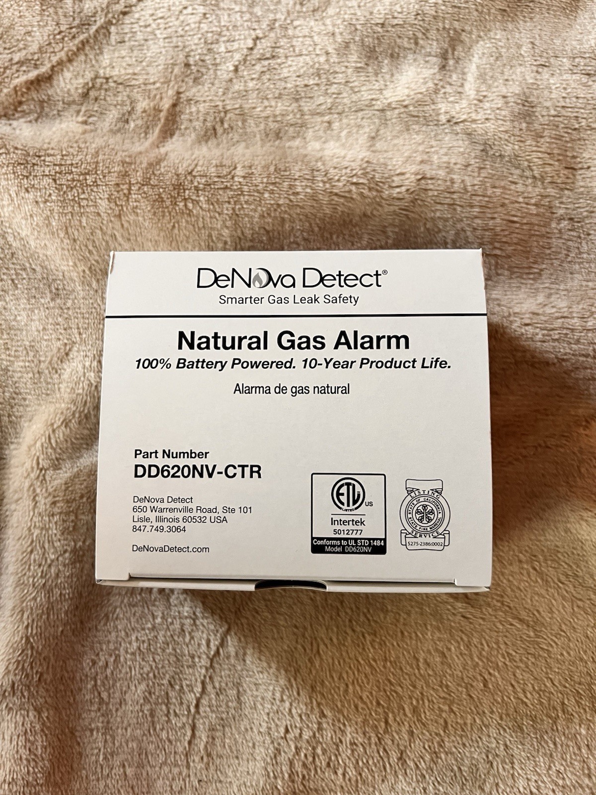 DeNova Detect Natural Gas Alarm DD620NV-CTR gallery