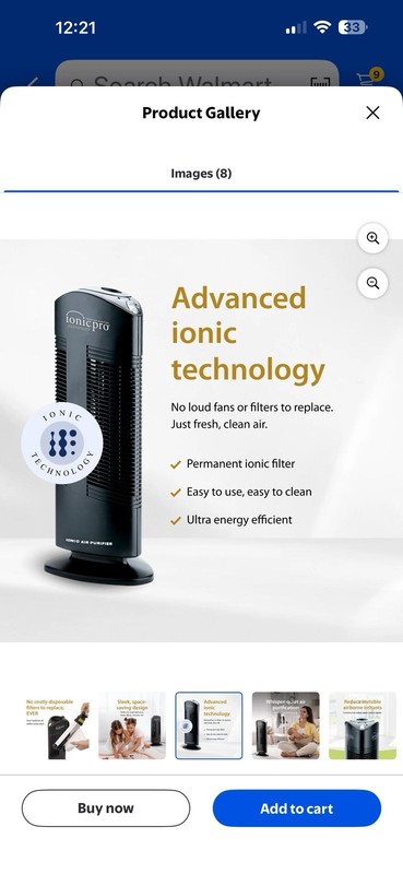 Ionic Pro Compact Air Purifier gallery