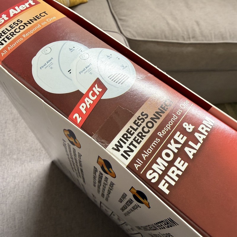 First Alert SA511CN2-3ST Wireless Interconnect Battery Operated Smoke Alarm gallery