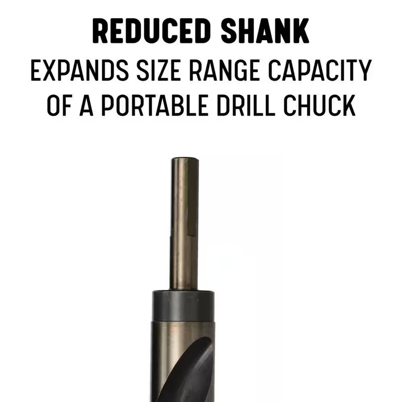 37/64 In. Contractor Grade Drill Bit with 1/2 In. 3-Flat Shank gallery