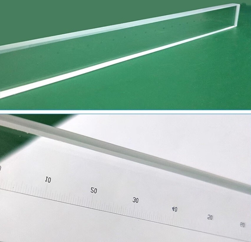 glass linear scale Standard calibration line ruler Optical instrument projector gallery
