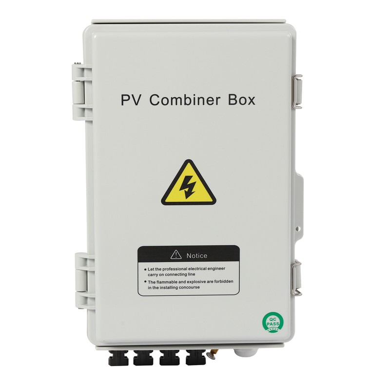 4 String Solar Combiner Box PV Combiner Circuit Breaker 63A For Solar Panel Kit gallery
