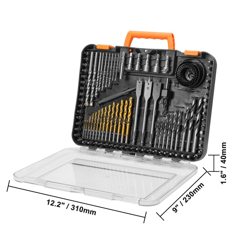 Drill Bit Set 100PCS Screwdriver Bit Set with Carrying Case Multi-purpose gallery