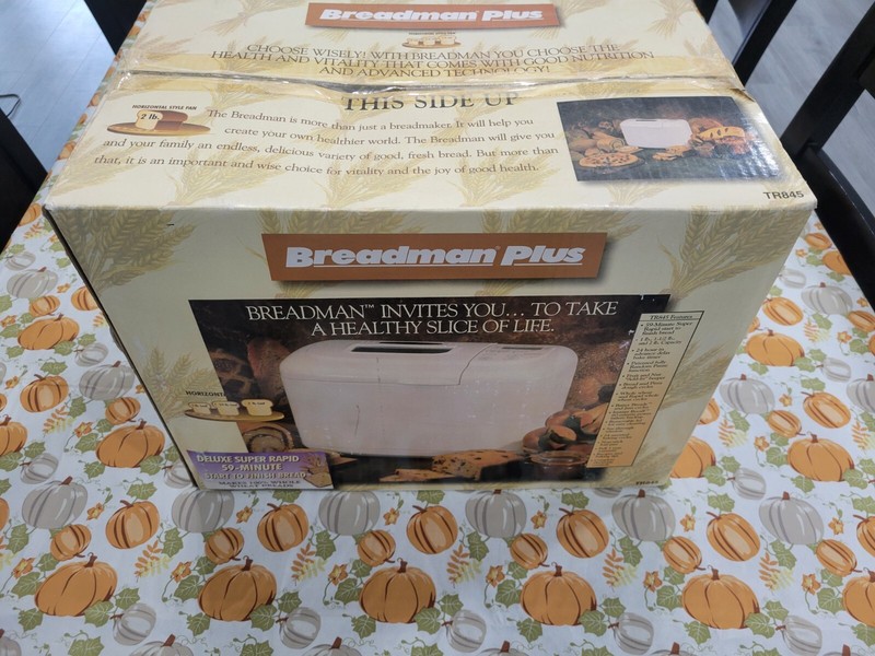 "New" NOS Breadman Plus - TR845 Bread Maker - NIB Sealed - gallery