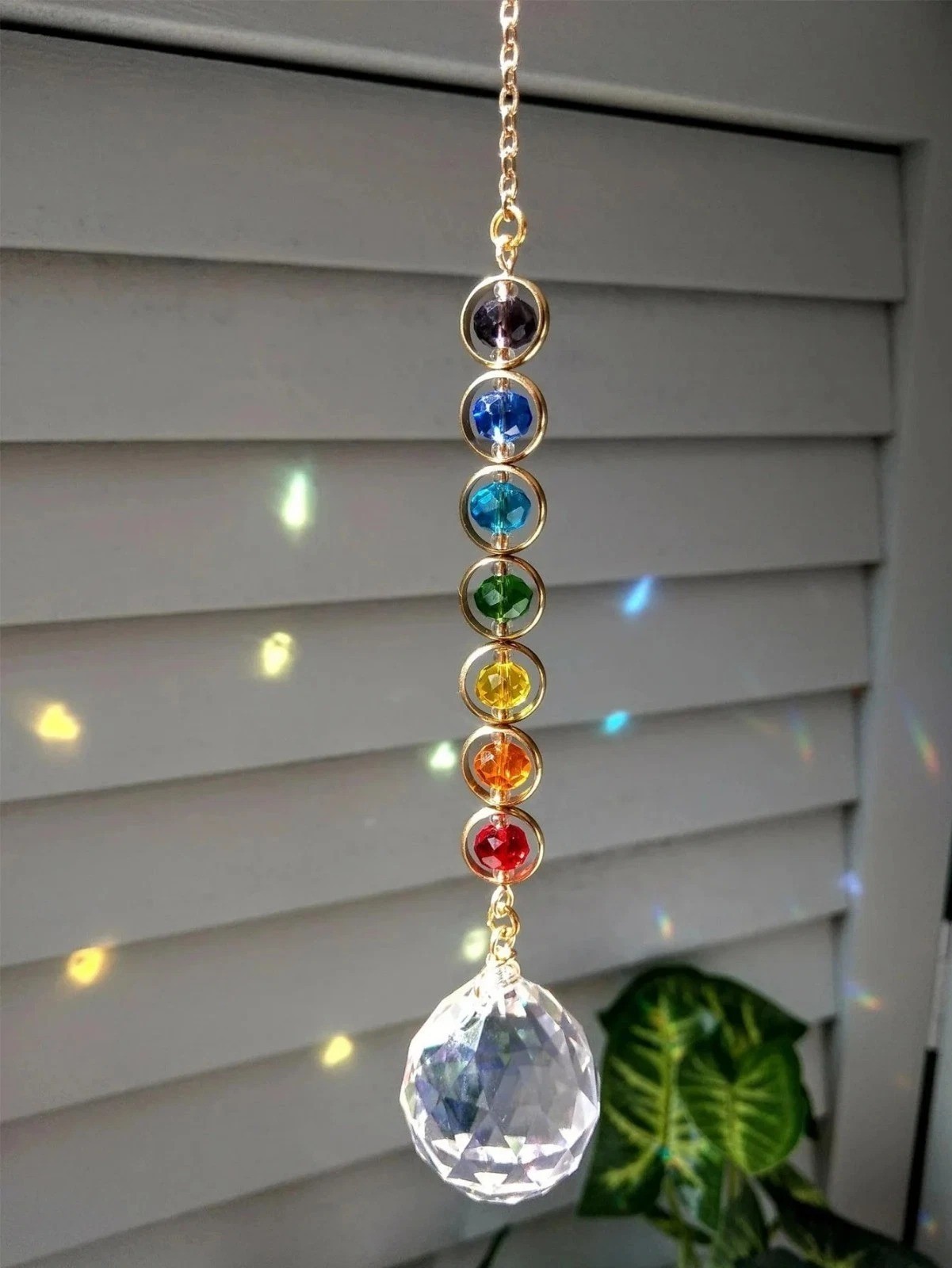 Crystal Suncatcher Prisms Sun Catcher Rainbow Maker Home/Window Hanging Decor gallery