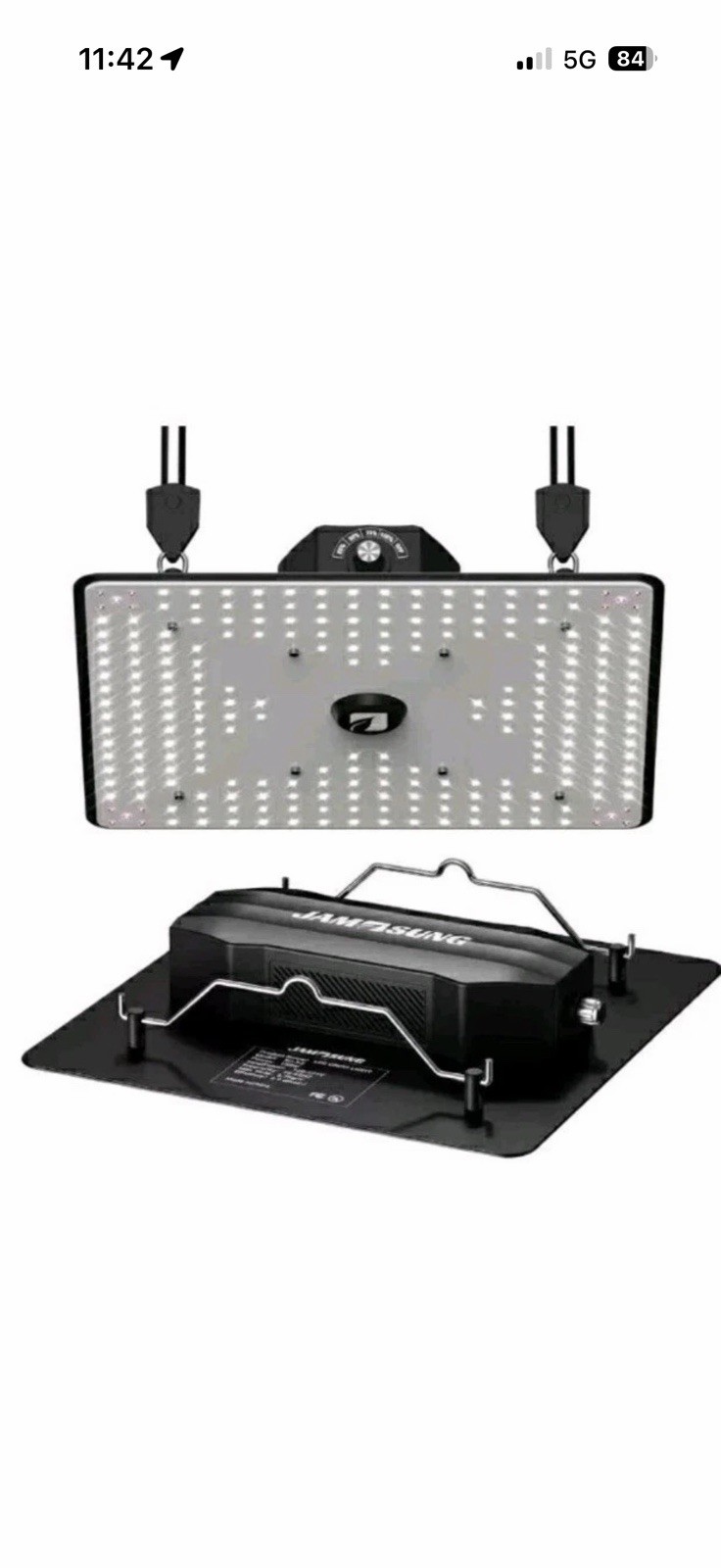 JAMSUNG SD-X3 150% High-Yield LED Grow Light with LM301H Diodes, Dimmable Light gallery