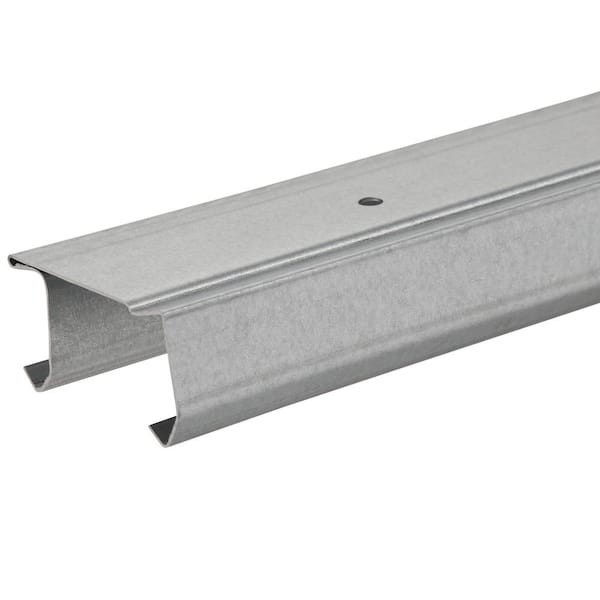 Durable Double Closet Track Rolling/Sliding Door Hardware Set Kit 48 in. Steel gallery