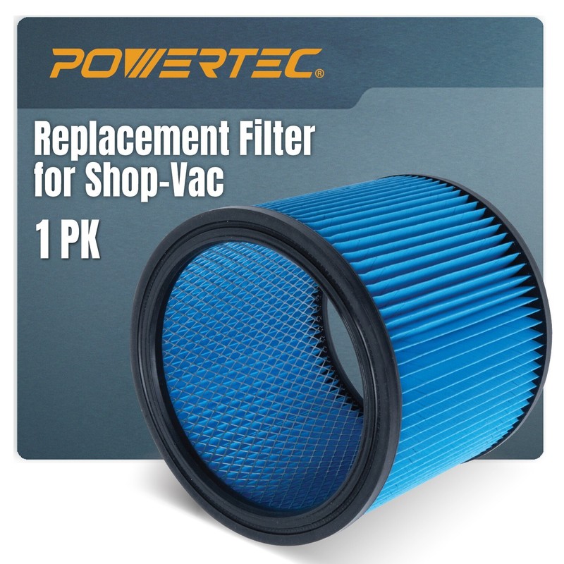 POWERTEC High Efficiency Filter Replacement for 90350/90304/90344 (75082) gallery
