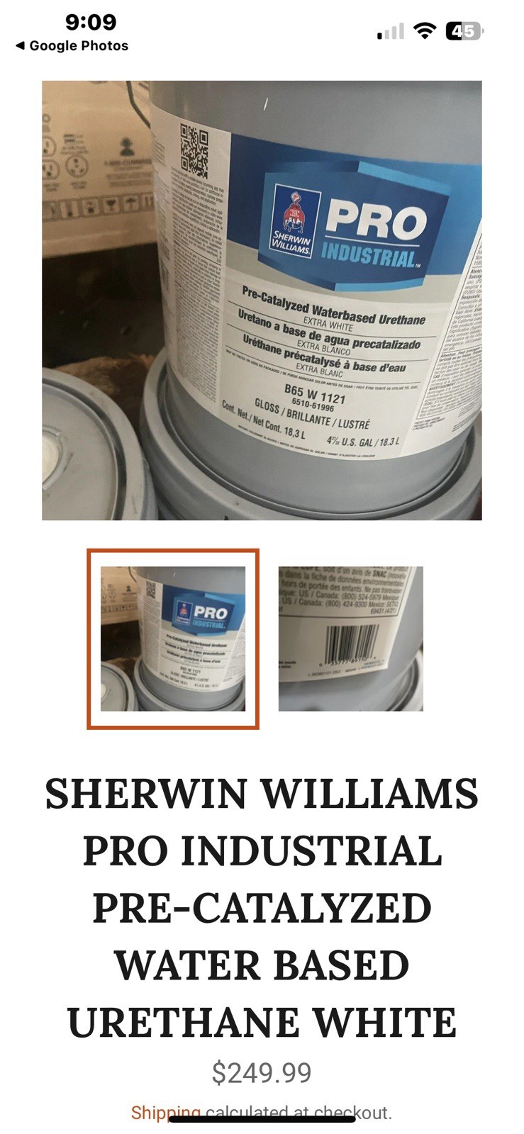Pro Industrial 5 Gallon Bucket Pure White Semi-Gloss gallery
