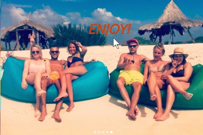 Air Sofa, Inflatable Hammock Lounger Couch for Travel Camping Outdoors Beach New gallery