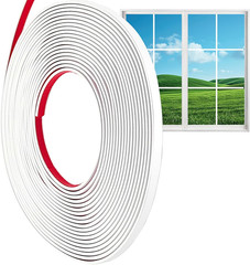 33 Ft Window Grille Inserts, Window Grid Kit, TPE Self-Adhesive Peel and Stick T