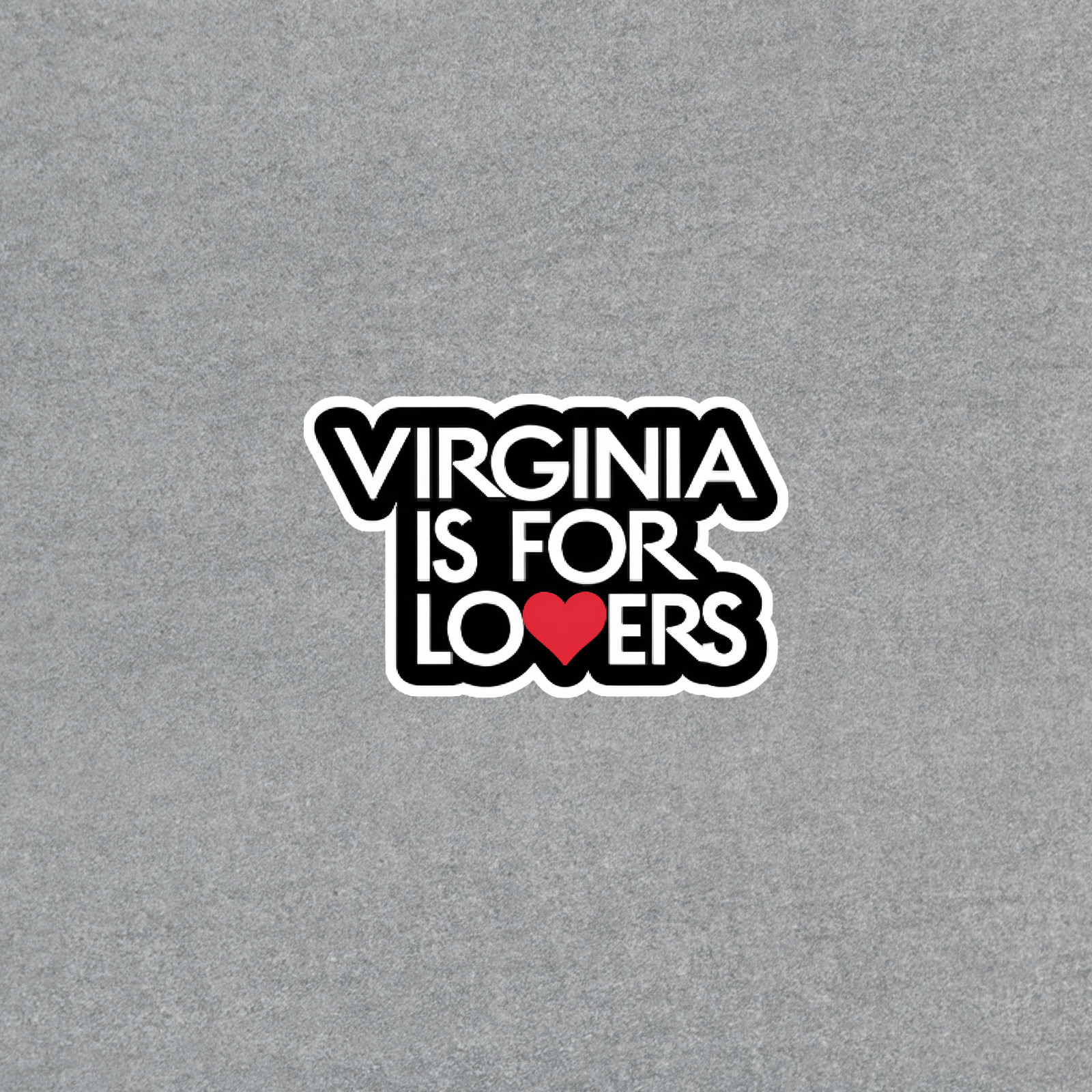 Virginia Is For Lovers Sticker - State Pride Decal with Heart #4110 gallery