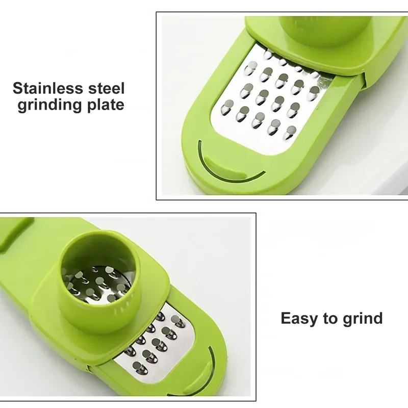 Multi Functional Ginger Garlic Grinding Grater Planer Slicer Mini Cutter Cooking gallery