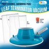 Swimming Pool Leaf Terminator Vacuum, 15" Cleaner, 2 Debris Eater Bags, 8 Jets gallery