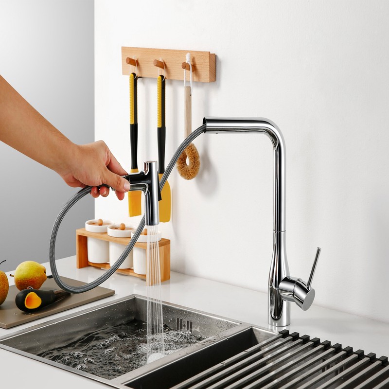Kitchen Faucet Pull Out Replacement Hose,Pull Down Sink Faucet Parts,Spray Head gallery