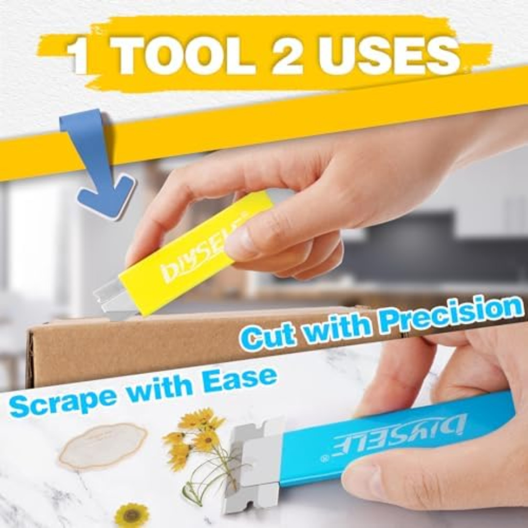 Box Cutters 12 Pack, Utility Knife, Box Cutter Retractable with Razor Blade, Box gallery