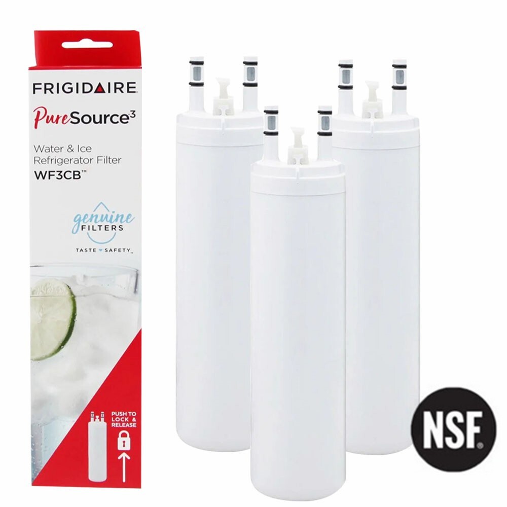3 Pack Frigidaire WF3CB PureSource 3 Replacement Refrigerator Water Filter gallery