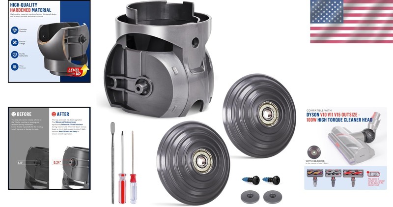 High Torque Replacement Head for Dyson V10 V11 V15 Cordless VacuumsOpens in a... gallery