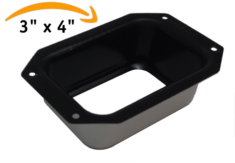 2x3 or 3x4 Aluminum Rectangular flat bottom Gutter Drop Outlet(s) gallery