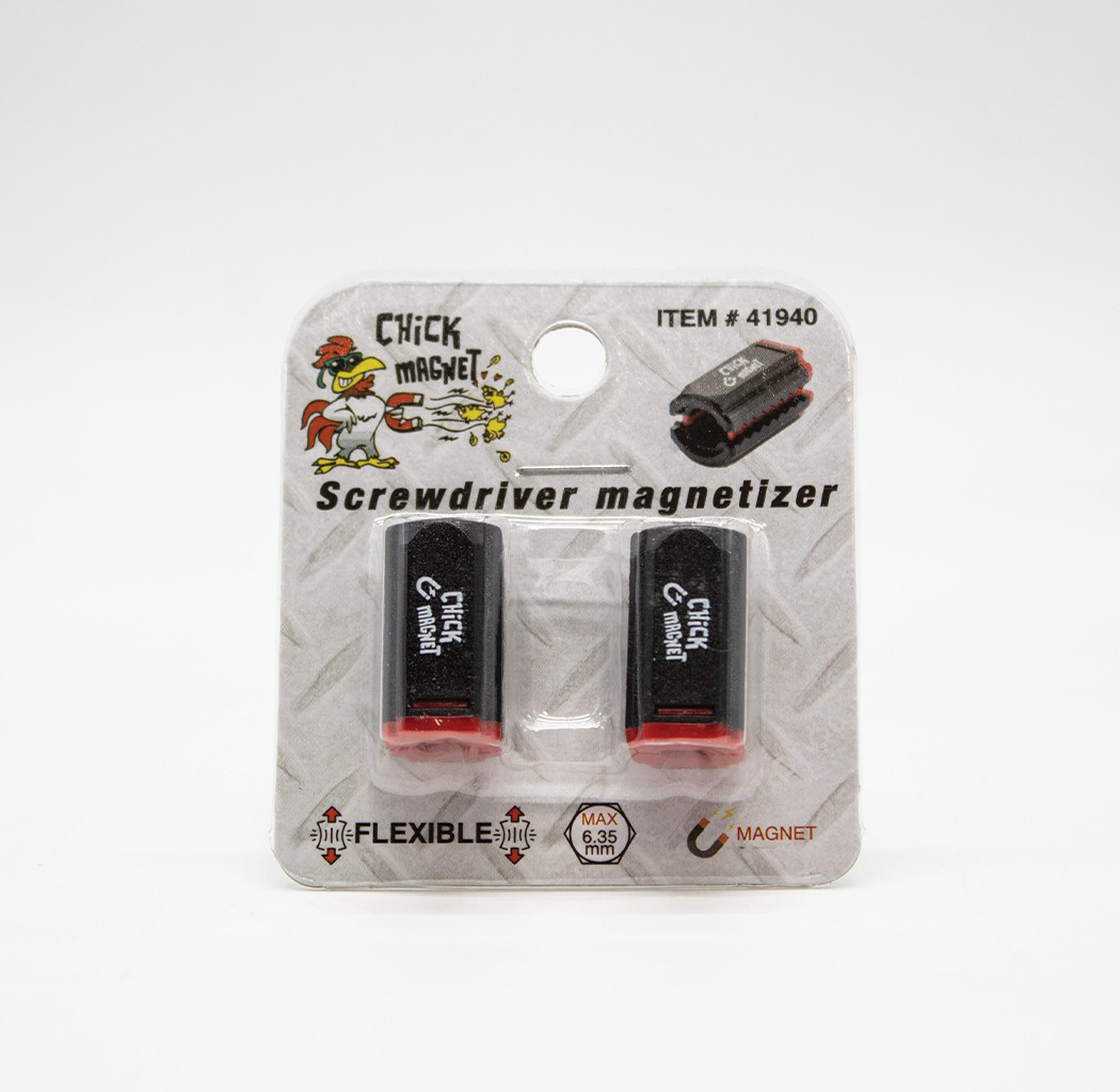 CHICK MAGNET 2-Piece Self-Adjusting Bit Magnetizer for 5/32 to 1/4 Inch gallery