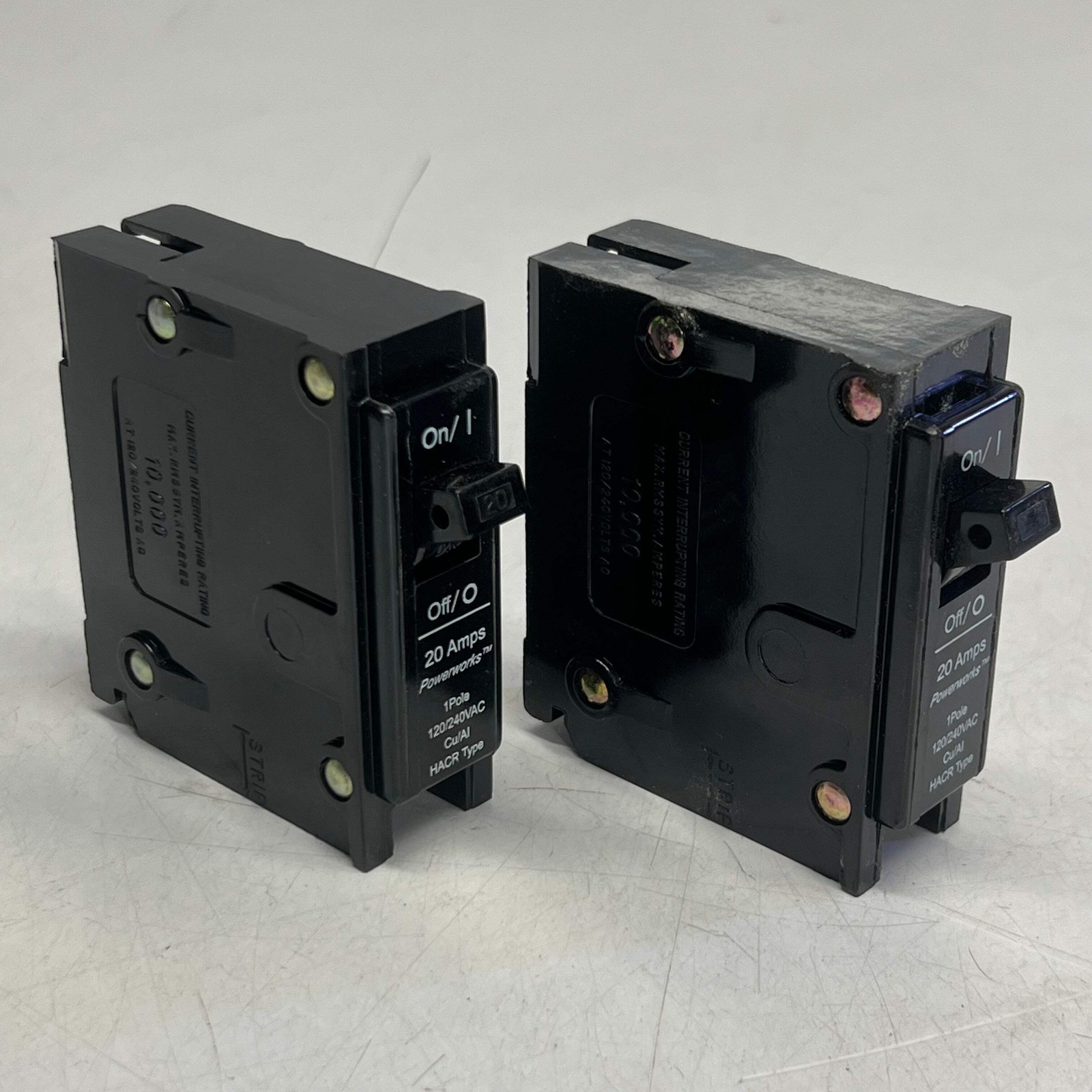 POWERWORKS (2 PACK) Circuit Breaker Type Tb/ 1-pole/ 20 Amp 120/240 Vac 10.000 A gallery