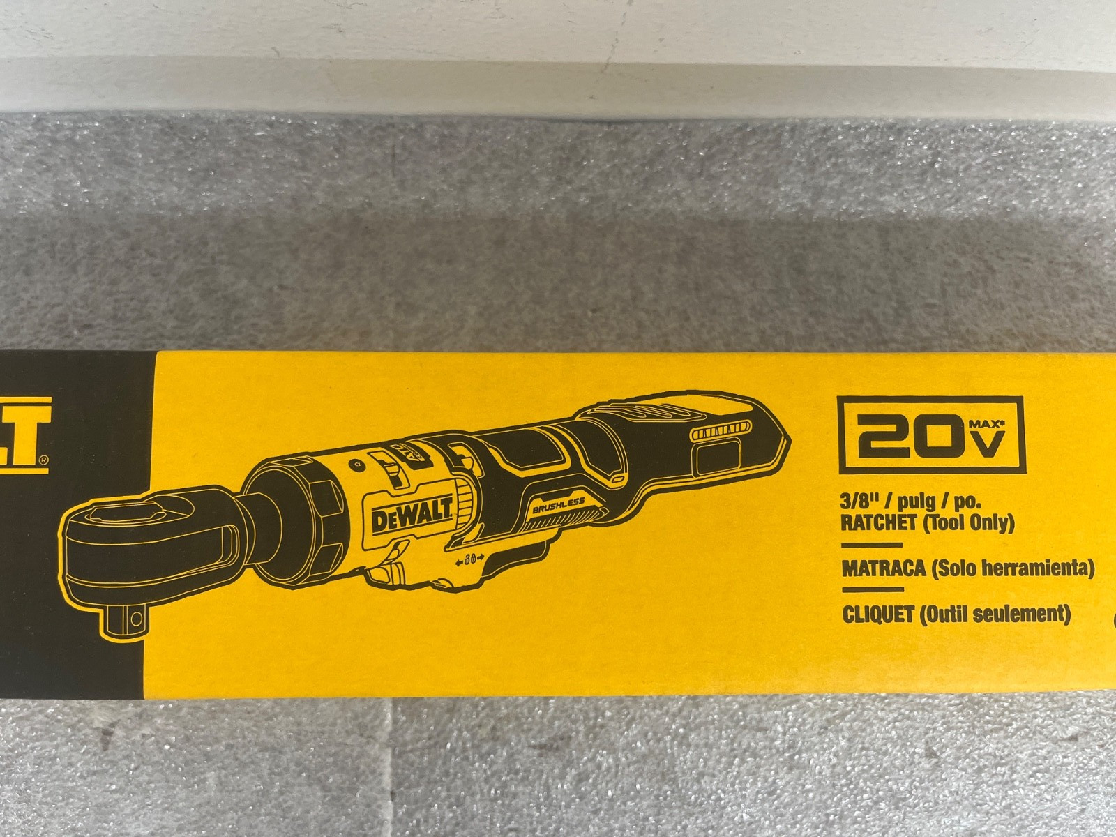 DEWALT ATOMIC COMPACT SERIES 20V MAX Brushless 3/8'' Ratchet DCF513B (Tool Only) gallery