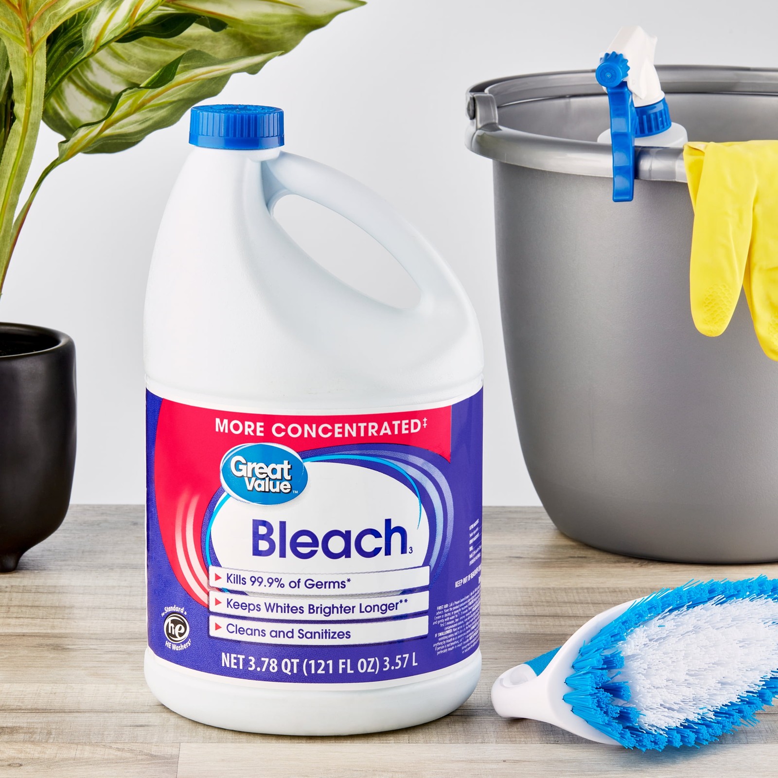Concentrated Liquid Bleach, 121 fl oz gallery