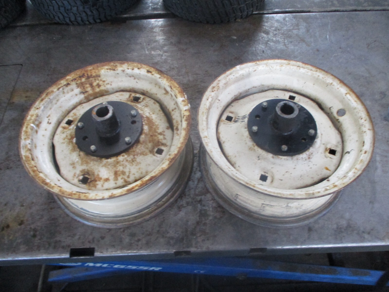 SIMPLICITY 6216 REAR WHEELS RIMS AXLE HUBS 5X12 5 LUG gallery