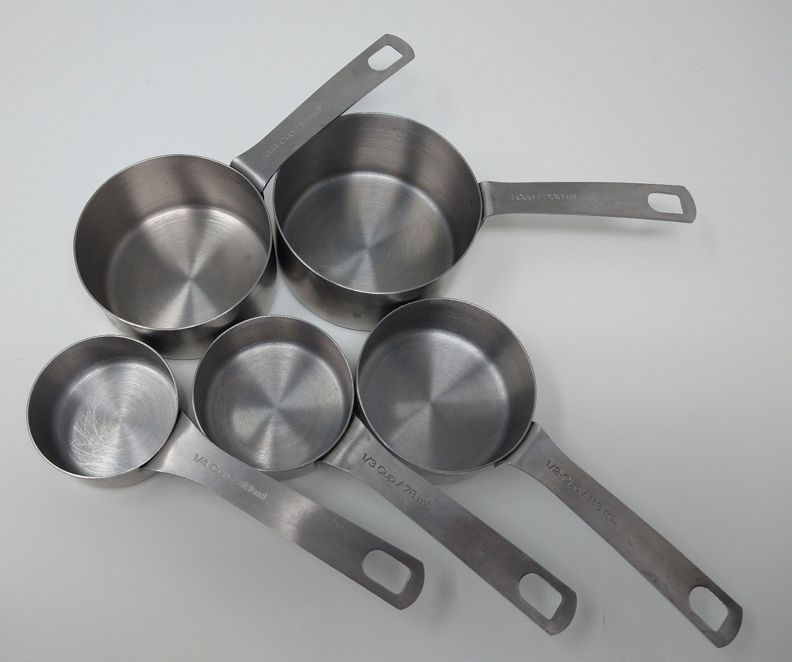Chicago Metallic Stainless Steel Measuring Cups Set of 5 gallery