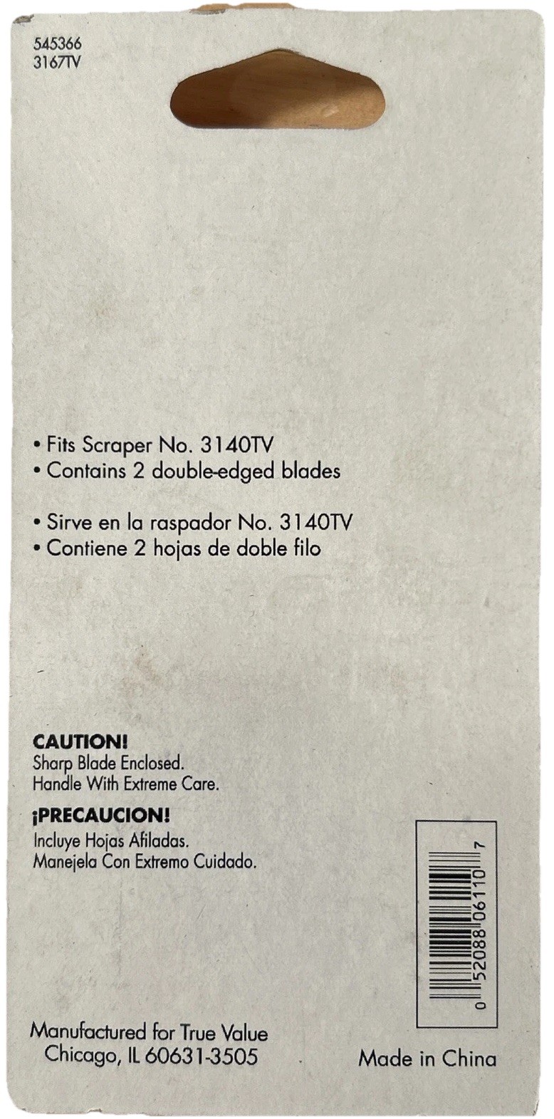 11 True Value Scraper Blades 1.5 Inch Paint Fits Model 3040TV New gallery